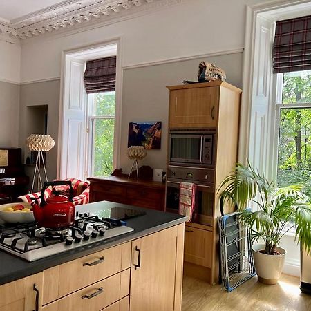 Beautiful Double Room In Idyllic West End Townhouse Glasgow Kültér fotó