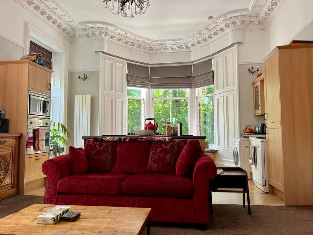 Beautiful Double Room In Idyllic West End Townhouse Glasgow Kültér fotó